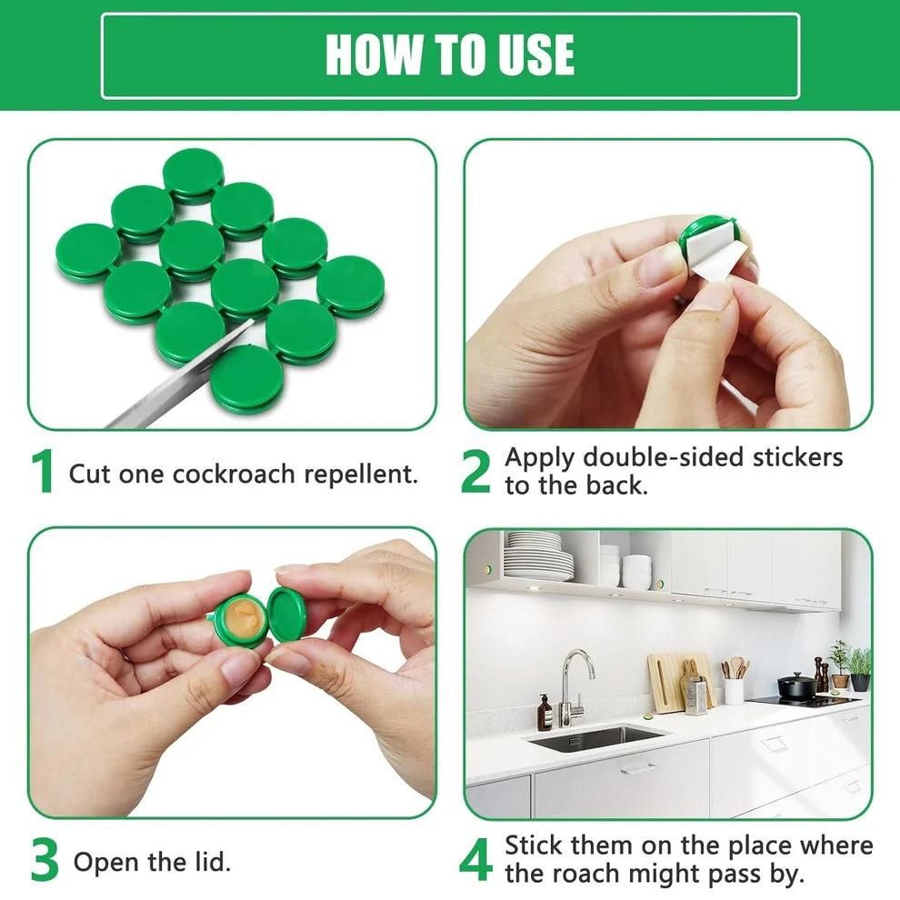 Cockroach Killer Gel (Pack of 2 - 12 Pcs)