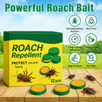 Cockroach Killer Gel for Kitchen, Bathroom, Cabinet (Pack of 2 - 12 Pcs)