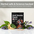 Anti Smoke Patch – Herbal, Nicotine-Free Craving Support Patch (Pack of 10)