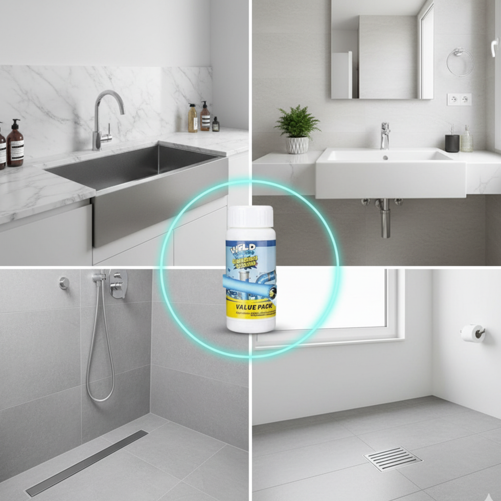 Drain Blockage Cleaner Sink Cleaner Powder