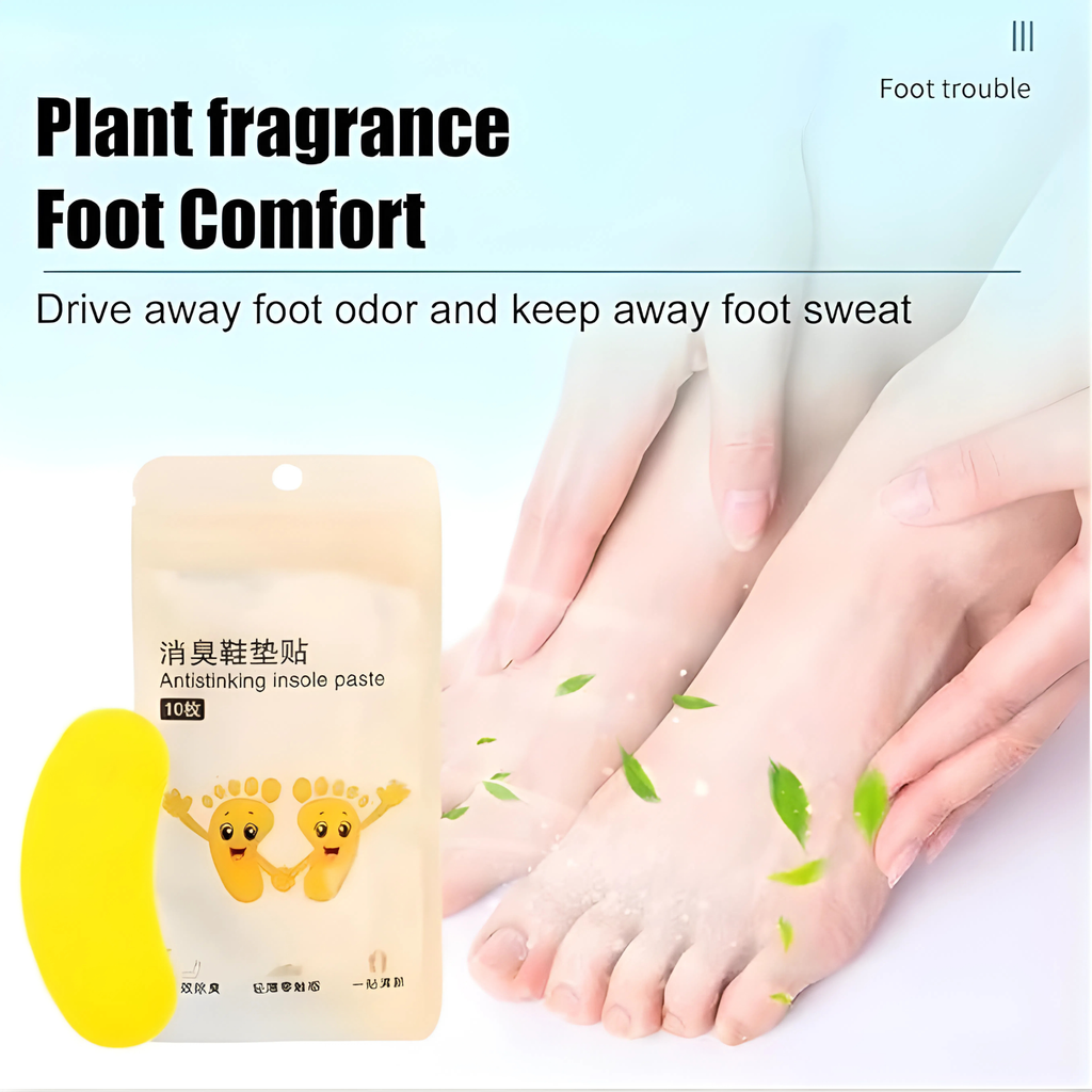 Shoe Deodorant Patches (Pack of 10)